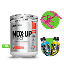 Cargar imagen en el visor de la galería, NOX UP INTENZE 600GR PRE ENTRENO UN + REGALOS