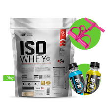 Cargar imagen en el visor de la galería, ISO WHEY 3KG PROTEÍNA UN + REGALOS