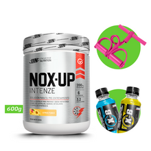 Cargar imagen en el visor de la galería, NOX UP INTENZE 600GR PRE ENTRENO UN + REGALOS