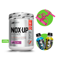 Cargar imagen en el visor de la galería, NOX UP INTENZE 600GR PRE ENTRENO UN + REGALOS