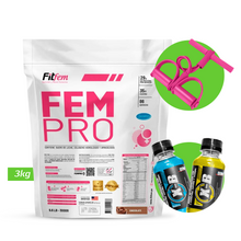 Cargar imagen en el visor de la galería, Proteína FemPro FitFem 3kg + Regalos
