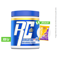 Cargar imagen en el visor de la galería, Creatina Monohidratada 300g Ronnie Coleman + Regalo