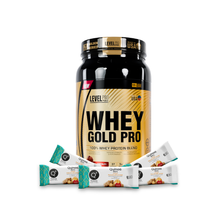 Cargar imagen en el visor de la galería, Whey Gold Pro 2.43lb Proteína Level Pro + REGALOS
