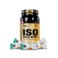 Cargar imagen en el visor de la galería, Iso Gold Whey 2.43lb Proteína Level Pro + REGALOS
