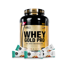 Cargar imagen en el visor de la galería, Whey Gold Pro 5.5lb Proteína Level Pro + REGALOS
