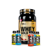 Cargar imagen en el visor de la galería, Whey Gold Pro 2.43lb Proteína Level Pro + REGALOS
