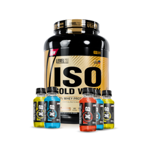 Cargar imagen en el visor de la galería, Iso Gold Whey 5.5lb Proteína Level Pro + REGALOS
