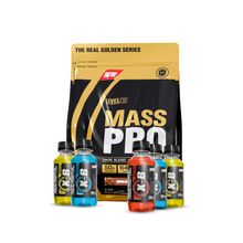 Cargar imagen en el visor de la galería, Mass Pro 3kg Proteína Para Ganar Masa Muscular Level Pro + REGALOS
