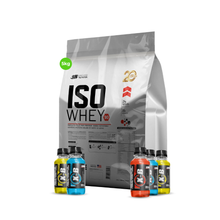 Cargar imagen en el visor de la galería, PROTEINA ISO WHEY UNIVERSE NUTRITION 5KG UN + SHAKER STRAPS Y REGALOS
