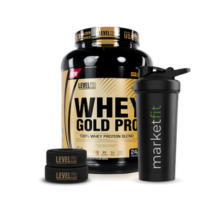 Whey Gold Pro 5.5lb Proteína Level Pro + REGALOS