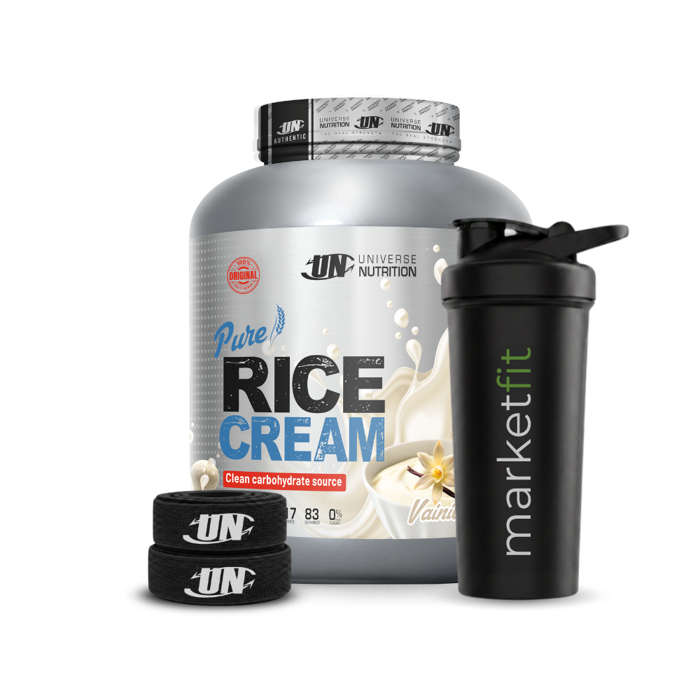 CREMA DE ARROZ UNIVERSE NUTRITION 2.5KG UN + REGALOS