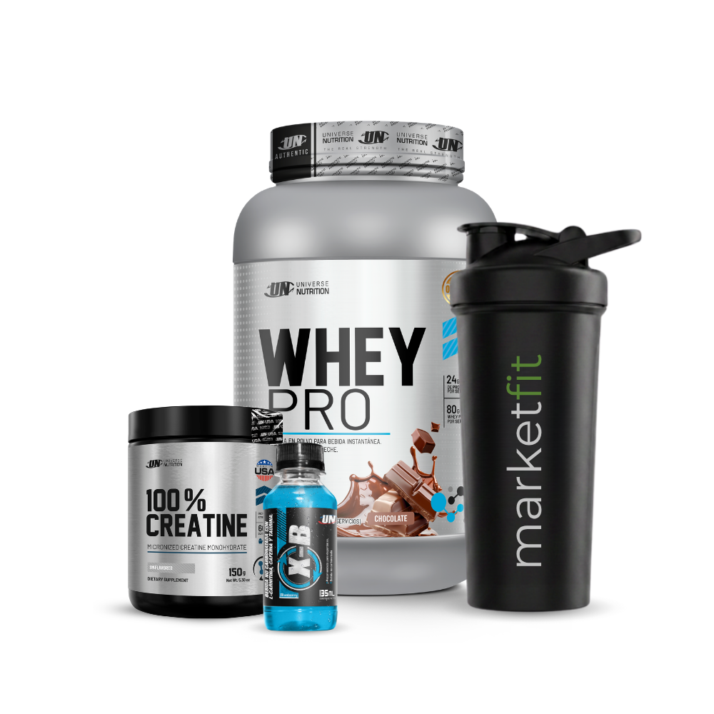 Promo Proteina Whey Pro UN 1kg + Creatina 100% UN 150gr + REGALOS
