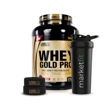 Cargar imagen en el visor de la galería, Whey Gold Pro 5.5lb Proteína Level Pro + REGALOS
