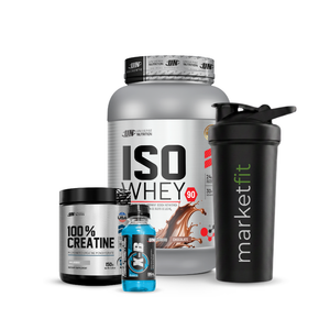 Promo Iso Whey UN 1kg + Creatina 100% UN 150gr + REGALOS