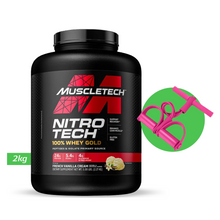 Cargar imagen en el visor de la galería, Nitro Tech 100% Whey Gold Muscletech  5Lb Con Regalo
