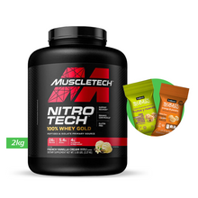 Cargar imagen en el visor de la galería, Nitro Tech 100% Whey Gold Muscletech  5Lb Con Regalo
