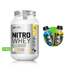 Cargar imagen en el visor de la galería, NITRO WHEY 1.1KG PROTEÍNA UN + REGALOS
