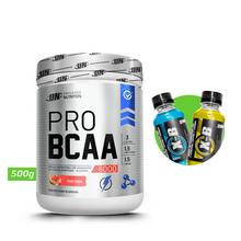 Cargar imagen en el visor de la galería, PRO BCAA 6000 500GR AMINOÁCIDOS UN + REGALOS
