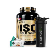Cargar imagen en el visor de la galería, Iso Gold Whey 5.5lb Proteína Level Pro + REGALOS
