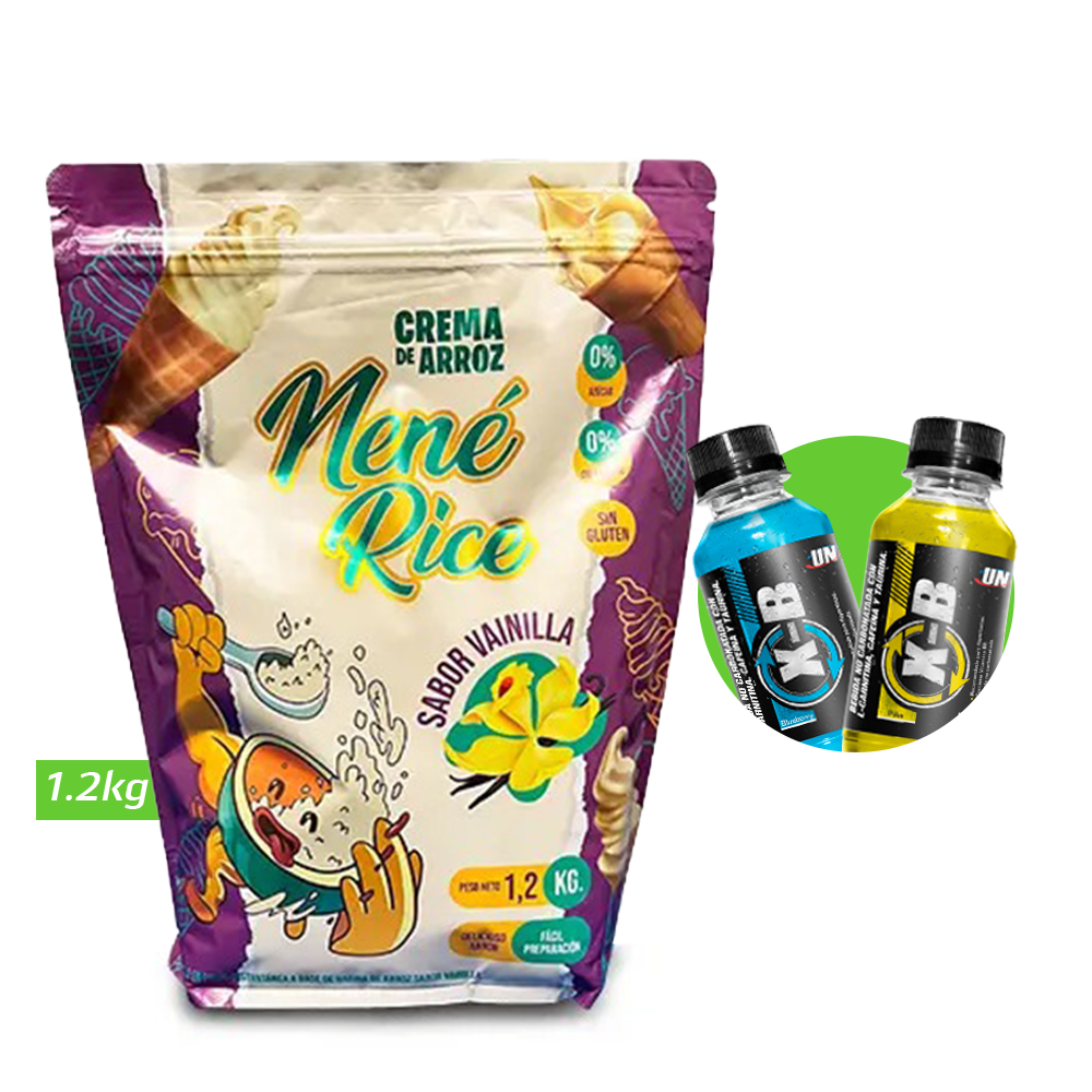 CREMA DE ARROZ NENÉ RICE 1.2 KG + REGALOS