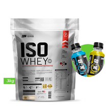 Cargar imagen en el visor de la galería, ISO WHEY 3KG PROTEÍNA UN + REGALOS
