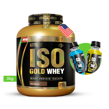 Cargar imagen en el visor de la galería, Iso Gold Whey Level Pro 6.6Lb Con Regalos
