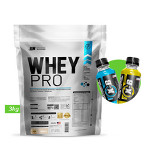 Cargar imagen en el visor de la galería, PROTEÍNA WHEY PRO UNIVERSE NUTRITION 3KG UN + REGALOS
