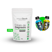 Cargar imagen en el visor de la galería, CITRATO DE MAGNESIO 200GR SMART BLENDS
