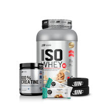Cargar imagen en el visor de la galería, ISO WHEY 1.1KG PROTEÍNA UN + 100% CREATINA 250 GR UN + REGALOS
