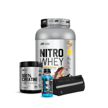 Cargar imagen en el visor de la galería, Promo Proteina Nitro Whey UN 1.1kg + Creatina 100% UN 150gr + REGALOS
