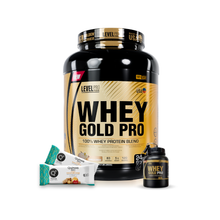 Cargar imagen en el visor de la galería, Whey Gold Pro 5.5lb Proteína Level Pro + REGALOS

