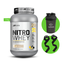 Cargar imagen en el visor de la galería, NITRO WHEY 1.1KG PROTEÍNA UN + REGALOS
