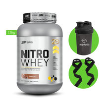 Cargar imagen en el visor de la galería, NITRO WHEY 1.1KG PROTEÍNA UN + REGALOS
