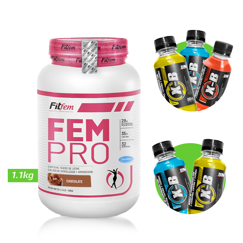 FEM PRO 1.1KG PROTEÍNA FITFEM + REGALOS