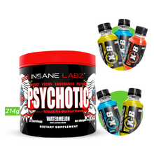 Cargar imagen en el visor de la galería, Pre entreno PSYCHOTIC 35 SERV - 214 GR Inzane Labz
