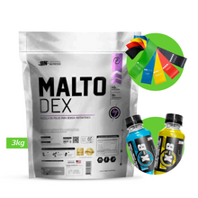 Cargar imagen en el visor de la galería, UNIVERSE NUTRITION MALTODEX 3KG NATURAL + REGALOS
