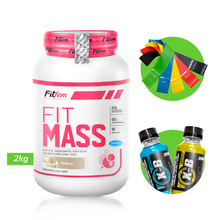 Cargar imagen en el visor de la galería, FIT MASS 2KG GANADOR DE MASA FITFEM + REGALOS
