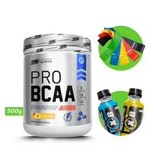 Cargar imagen en el visor de la galería, PRO BCAA 6000 500GR AMINOÁCIDOS UN + REGALOS
