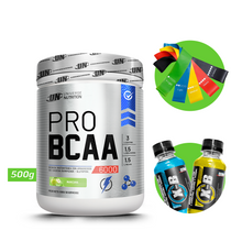 Cargar imagen en el visor de la galería, PRO BCAA 6000 500GR AMINOÁCIDOS UN + REGALOS
