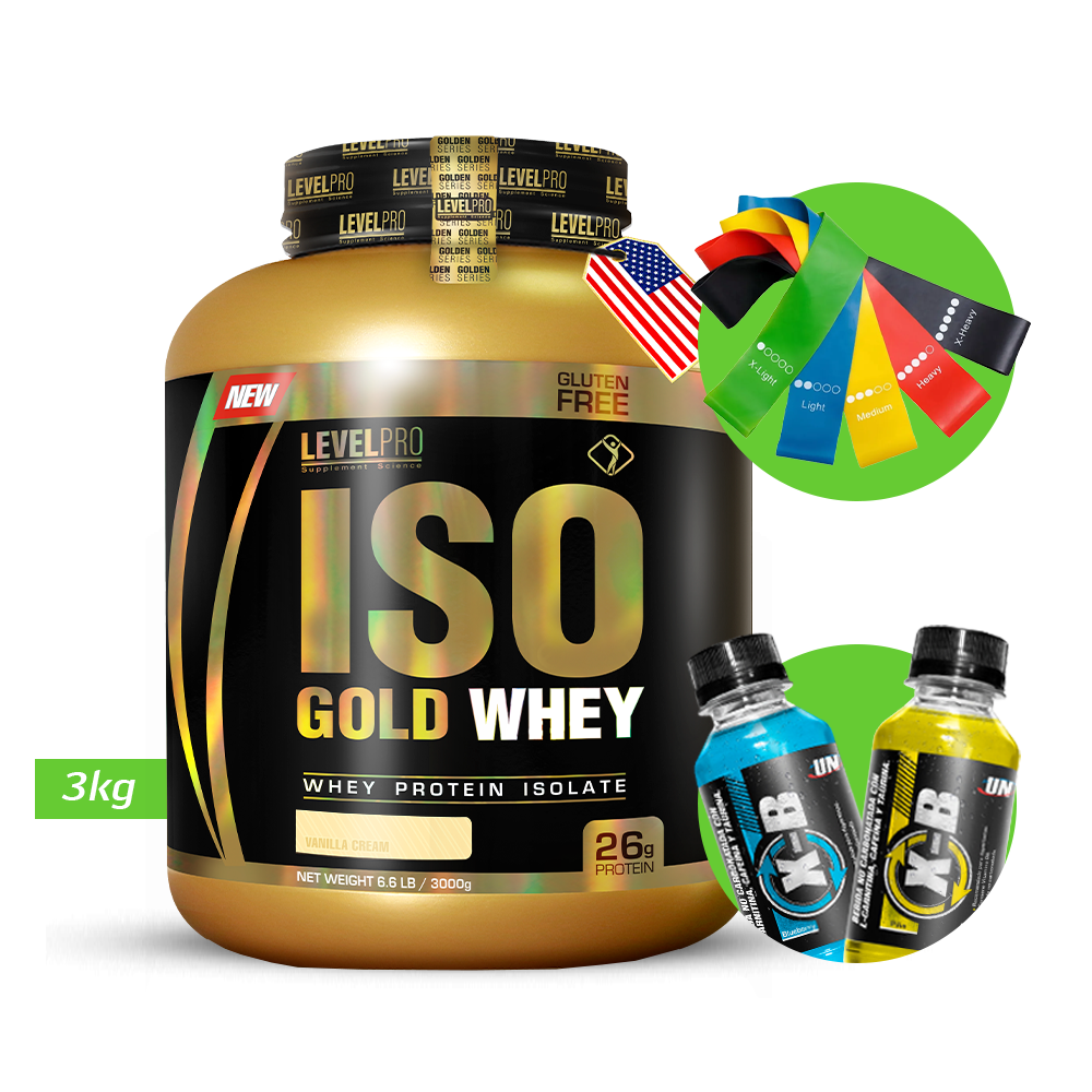 Iso Gold Whey Level Pro 6.6Lb Con Regalos
