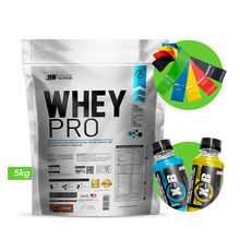 Cargar imagen en el visor de la galería, PROTEÍNA WHEY PRO UNIVERSE NUTRITION 5KG UN + REGALOS
