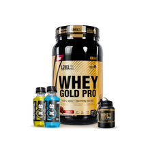 Cargar imagen en el visor de la galería, Whey Gold Pro 2.43lb Proteína Level Pro + REGALOS

