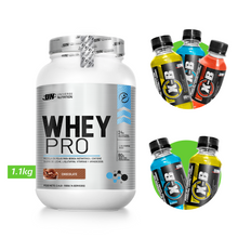Cargar imagen en el visor de la galería, PROTEÍNA WHEY PRO UNIVERSE NUTRITION 1.1KG UN + REGALOS
