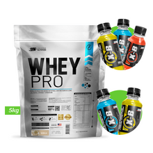 Cargar imagen en el visor de la galería, PROTEÍNA WHEY PRO UNIVERSE NUTRITION 5KG UN + REGALOS
