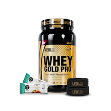 Cargar imagen en el visor de la galería, Whey Gold Pro 2.43lb Proteína Level Pro + REGALOS
