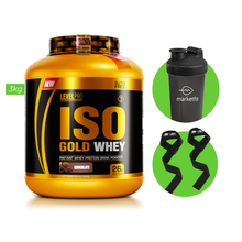 Cargar imagen en el visor de la galería, Iso Gold Whey Level Pro 6.6Lb Con Regalos
