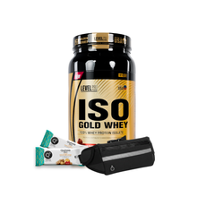 Cargar imagen en el visor de la galería, Iso Gold Whey 2.43lb Proteína Level Pro + REGALOS
