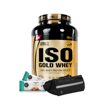 Cargar imagen en el visor de la galería, Iso Gold Whey 5.5lb Proteína Level Pro + REGALOS
