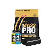 Cargar imagen en el visor de la galería, Mass Pro 3kg Proteína Para Ganar Masa Muscular Level Pro + REGALOS
