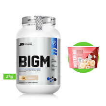 Cargar imagen en el visor de la galería, BIGM 2KG PROTEÍNA PARA GANAR MASA MUSCULAR UN
